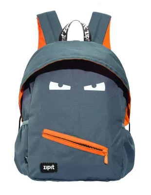 Batoh Zipit Grillz Grey, Sivá