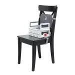 Detská skladacia sedačka na stoličku Nikidom Flat Pack, šedý