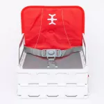 Detská skladacia sedačka na stoličku Nikidom Flat Pack, červená