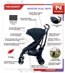 Kočík Nikidom Dual Drive Cool Mustard