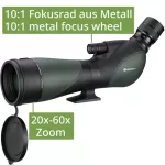 Spektív Bresser Pirsch 20-60x80 45 ° Gen. II