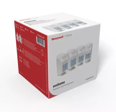 Honeywell Home EvoHome THR0924HRT/4x HR92, bezdrôtová termostatická hlavica