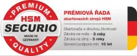 Skartovací stroj HSM Securio P40i 1x5 mm