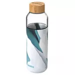 Sklenená fľaša na vodu Flow 660 ml, Quokka, iceberg