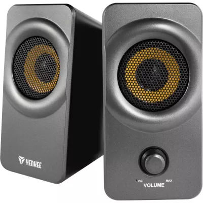 Repro Yenkee YSP 2020BK, 2.0, 5W, Jack 3,5mm, šedé