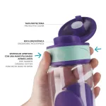Tritánová fľaša Splash, 730 ml, Quokka, fialová