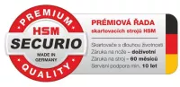 Skartovací stroj s podávačom dokumentov HSM Securio AF300 1.9x15 mm