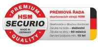 Skartovací stroj HSM Securio C16 4x25 mm