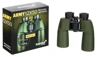 Binokulárny ďalekohľad Levenhuk Army 12x50 (zámerný kríž)