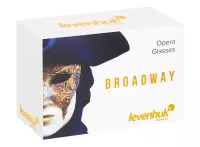 Divadelné kukátko Levenhuk Broadway 325B Biele 3x25