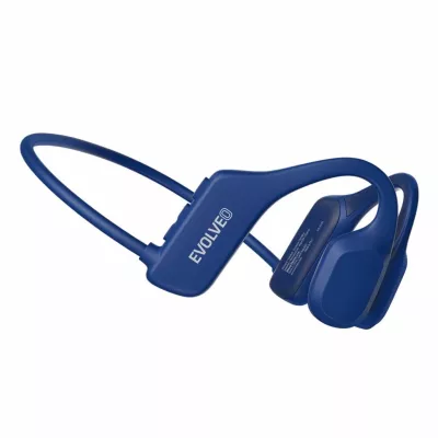 EVOLVEO BoneSwim Lite MP3 8GB, bezdrôtové slúchadlá na lícne kosti, modré