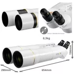 Binokulárny ďalekohľad Explore Scientific BT-120 SF s okulármi 62° LER 20 mm