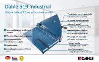 Páková rezačka Dahle 519, 700 mm, 3,5 mm, A2