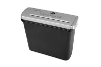 Skartovačka papiera s teleskopickým ramenom Genie 106S black/silver