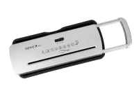 Skartovačka papiera s teleskopickým ramenom Genie 106S black/silver